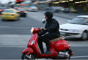 Scooters are safer than mopeds and motorcycles