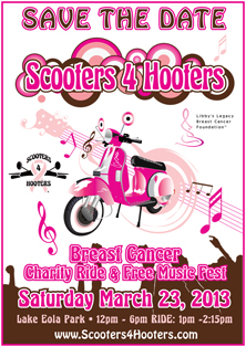 Scooters 4 Hooters - March 23, 2013