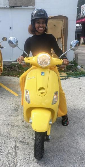 Another happy Vespa Orland customer