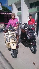 Congratulations Janet and Karen on their new LXV 150s!