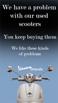We buy used scooters